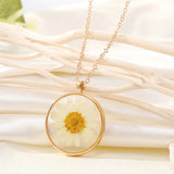 Pressed Wildflower Necklace — One of One, Just Like You