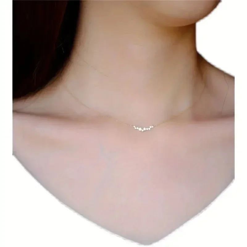 Diamond Smile Necklace