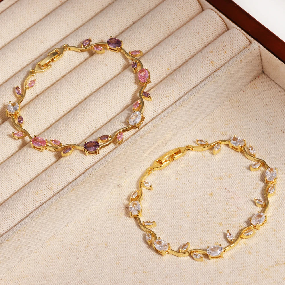 Tulip Crystal Bracelet