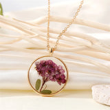 Pressed Wildflower Necklace — One of One, Just Like You