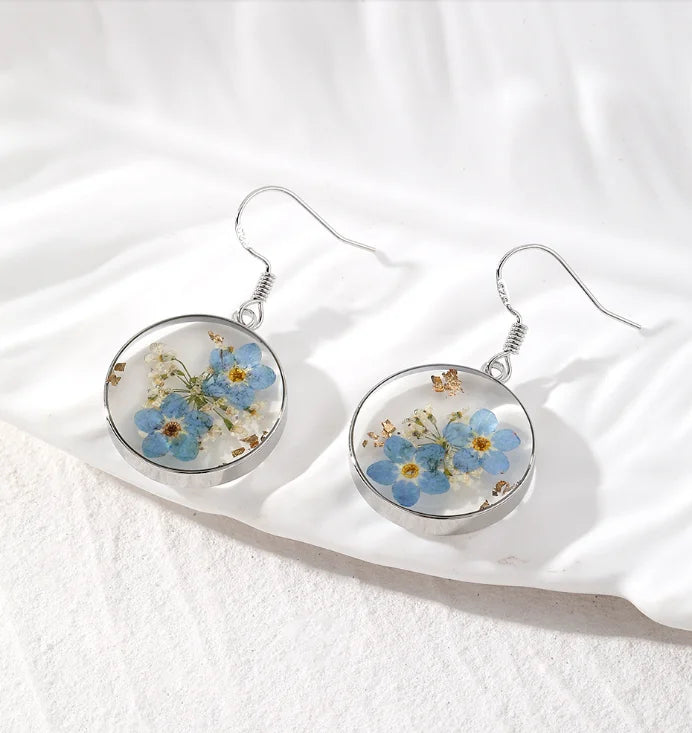 Pressed Wildflower Necklace — One of One, Just Like You