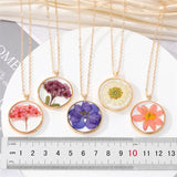 Pressed Wildflower Necklace — One of One, Just Like You