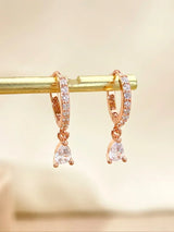 Ruby Vintage Hoops