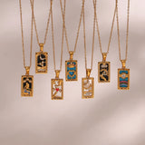Mystic Tarot Card Necklace — Wear Your Card, Tell Your Story