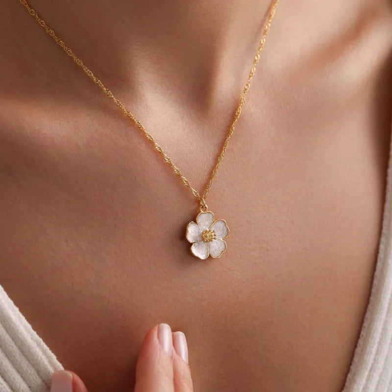 Sakura Cherry Blossom Necklace