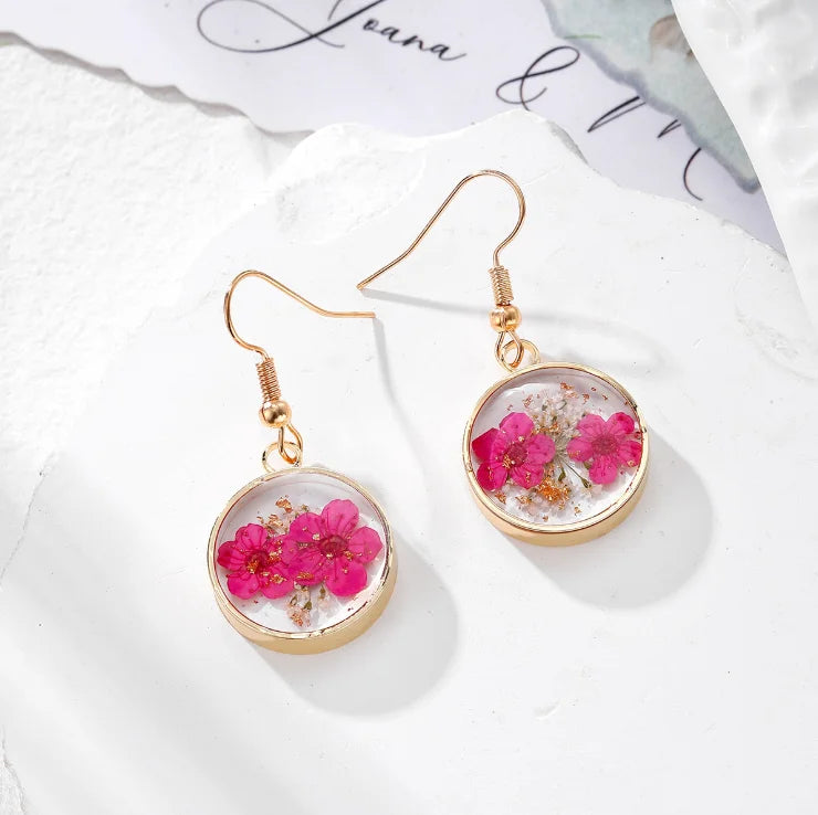 Pressed Wildflower Necklace — One of One, Just Like You